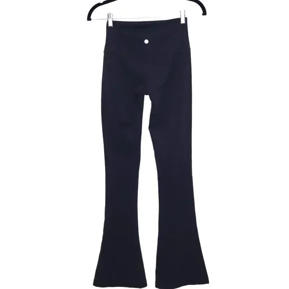 LULULEMON Align High-Rise Mini Flare Pant 32" Black Yoga Active Women's 4